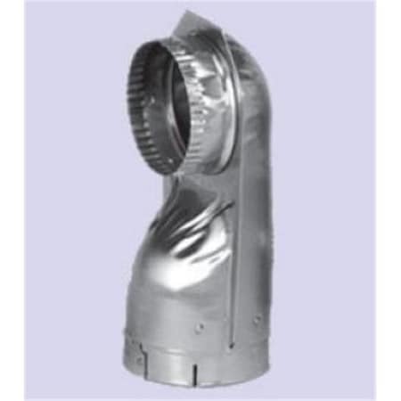 Integra Miltex Builder'S Best  Inc. 10109 4 Inch  Dryer Vent Wall Offset Elbow 89612